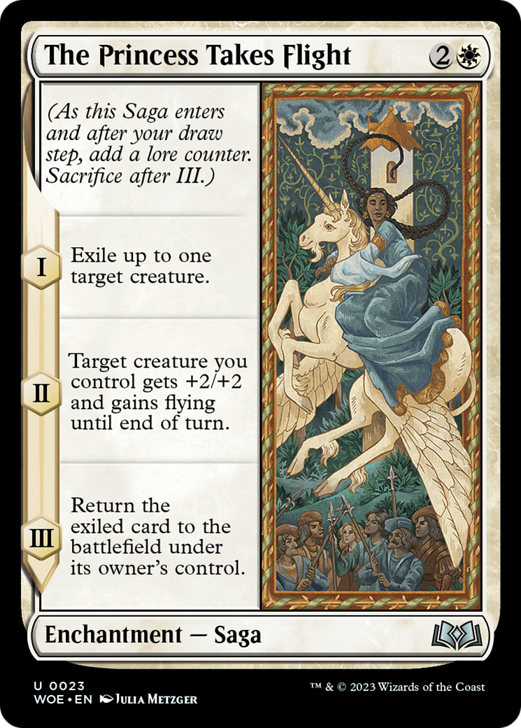 The Princess Takes Flight [Wilds of Eldraine] | Eastridge Sports Cards & Games