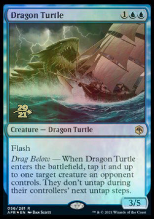 Dragon Turtle [Dungeons & Dragons: Adventures in the Forgotten Realms Prerelease Promos] | Eastridge Sports Cards & Games