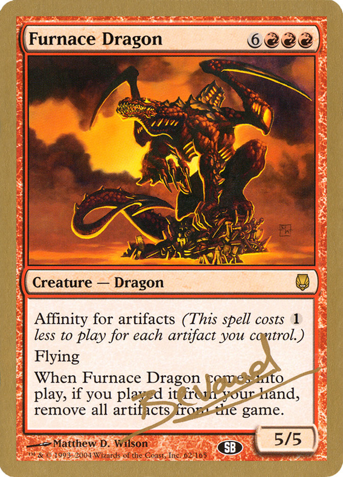 Furnace Dragon (Manuel Bevand) (SB) [World Championship Decks 2004] | Eastridge Sports Cards & Games