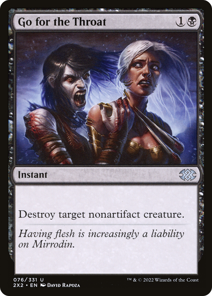 Go for the Throat [Double Masters 2022]