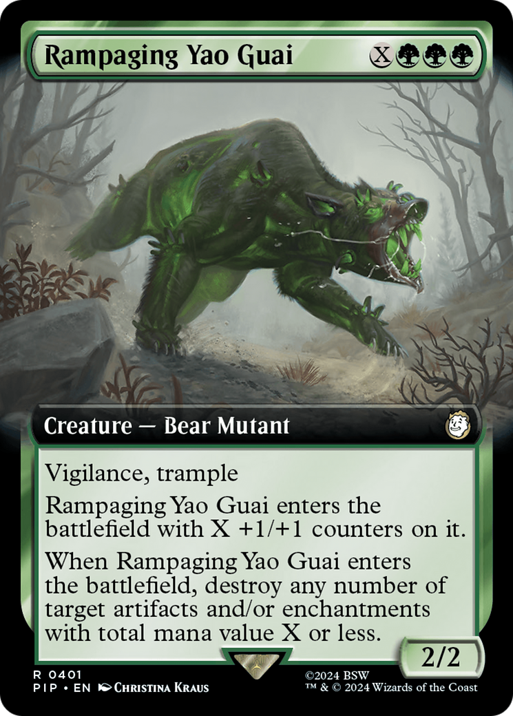 Rampaging Yao Guai (Extended Art) [Fallout] | Eastridge Sports Cards & Games