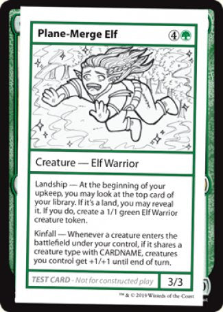 Plane-Merge Elf (2021 Edition) [Mystery Booster Playtest Cards] | Eastridge Sports Cards & Games