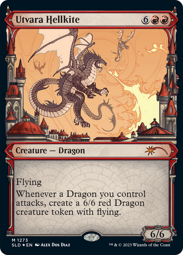 Utvara Hellkite (Halo Foil) [Secret Lair Drop Series] | Eastridge Sports Cards & Games