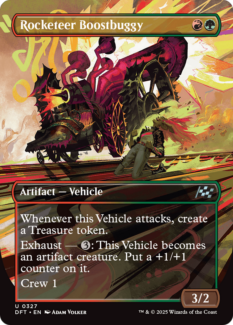 Rocketeer Boostbuggy (Borderless) [Aetherdrift] | Eastridge Sports Cards & Games