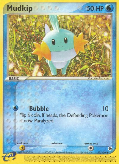 Mudkip (59/109) [EX: Ruby & Sapphire] | Eastridge Sports Cards & Games