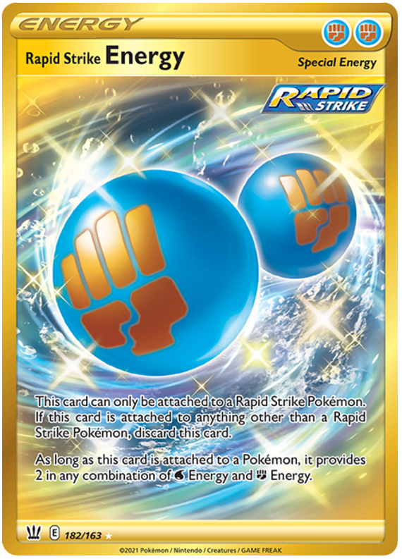 Rapid Strike Energy (182/163) [Sword & Shield: Battle Styles] | Eastridge Sports Cards & Games