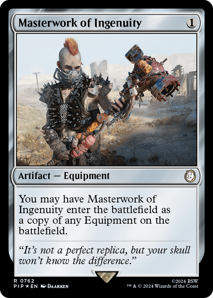 Masterwork of Ingenuity (Surge Foil) [Fallout] | Eastridge Sports Cards & Games