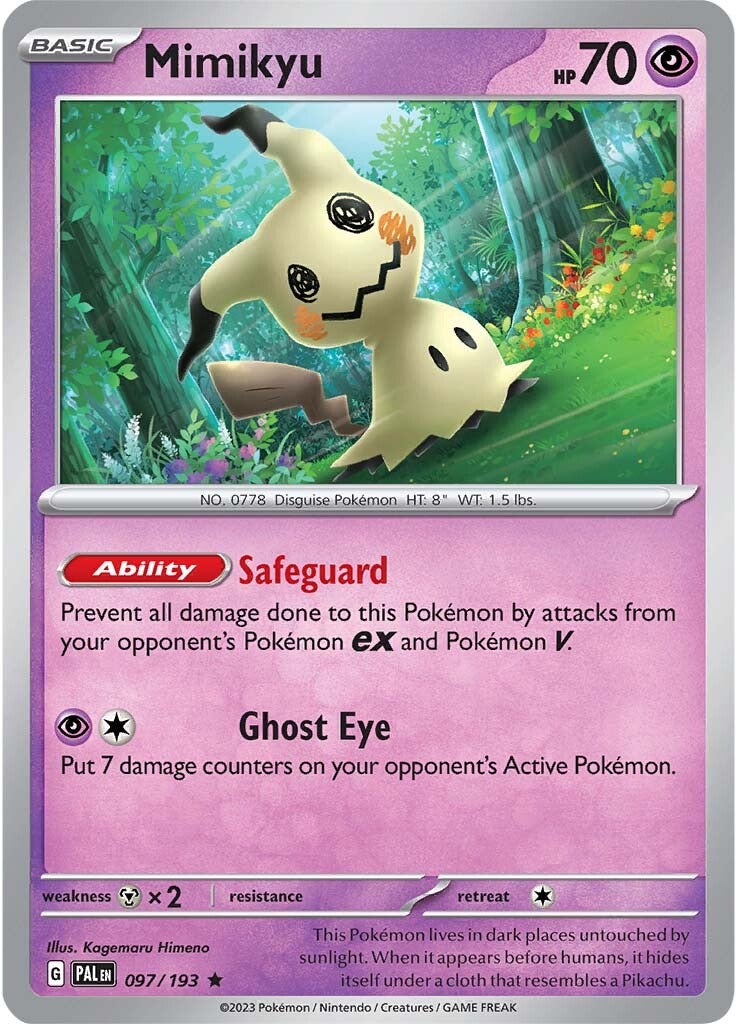 Mimikyu (097/193) [Scarlet & Violet: Paldea Evolved] | Eastridge Sports Cards & Games