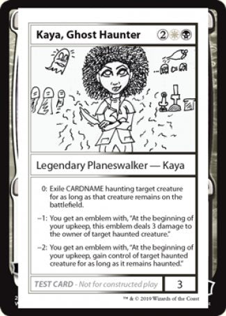 Kaya, Ghost Haunter (2021 Edition) [Mystery Booster Playtest Cards] | Eastridge Sports Cards & Games