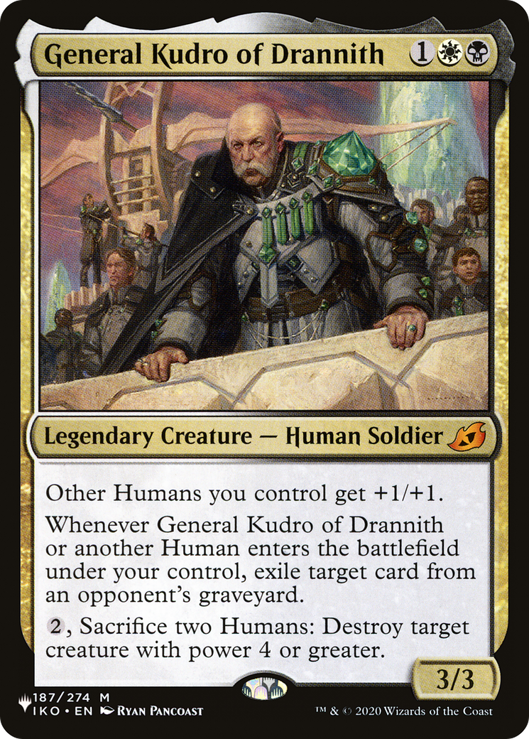 General Kudro of Drannith [The List] | Eastridge Sports Cards & Games