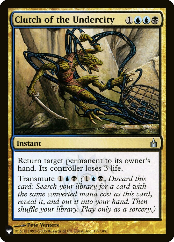 Clutch of the Undercity [The List] | Eastridge Sports Cards & Games