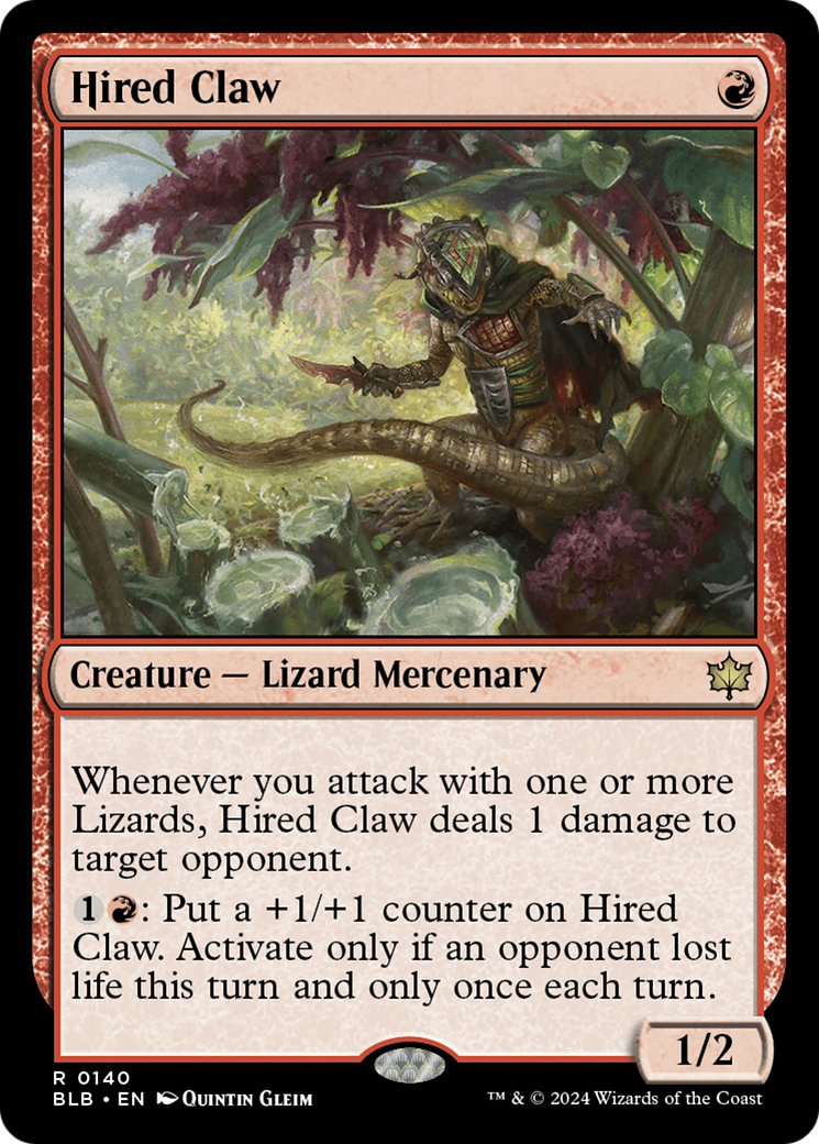 Hired Claw [Bloomburrow] | Eastridge Sports Cards & Games