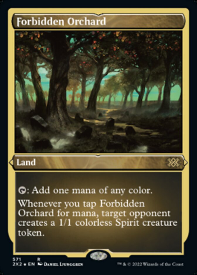 Forbidden Orchard (Foil Etched) [Double Masters 2022] | Eastridge Sports Cards & Games
