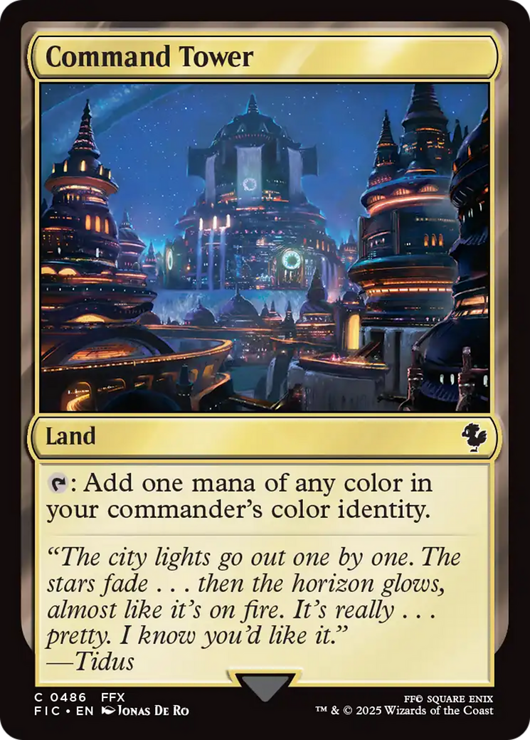 Command Tower (0486) [FINAL FANTASY Commander] | Eastridge Sports Cards & Games