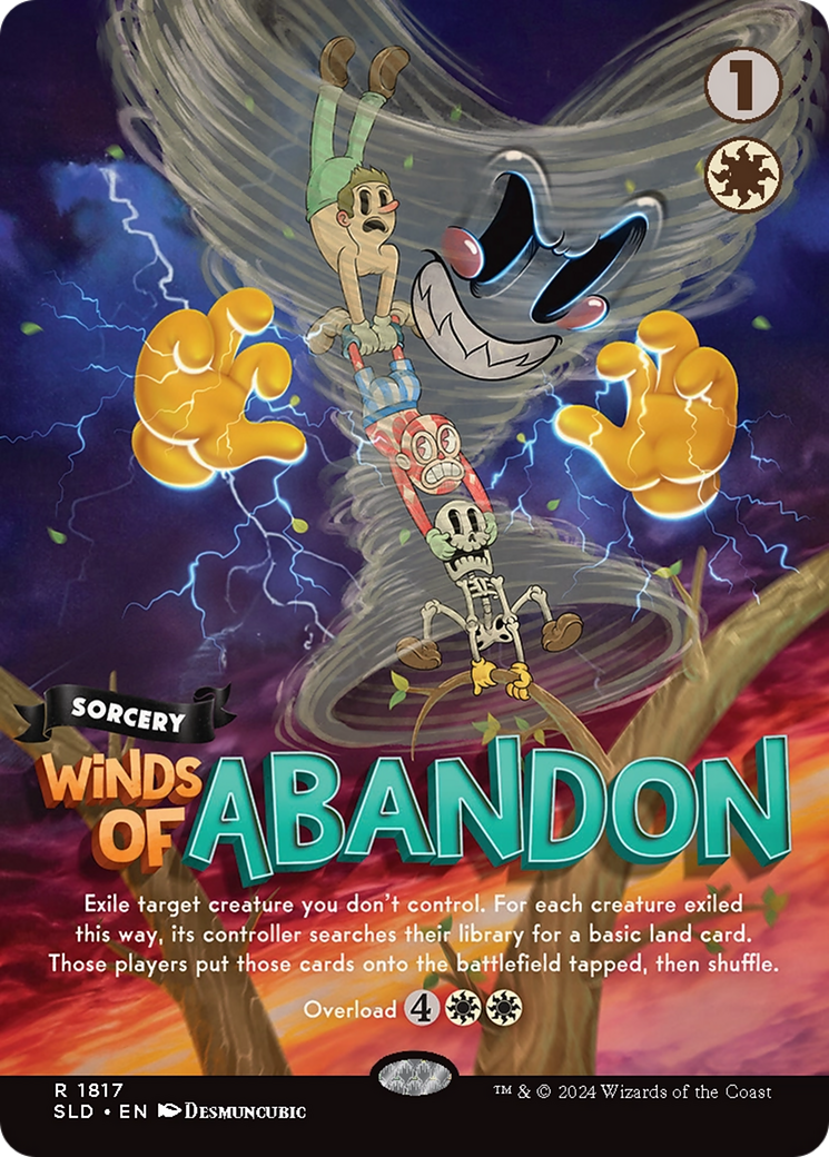 Winds of Abandon (Rainbow Foil) [Secret Lair Drop Series] | Eastridge Sports Cards & Games