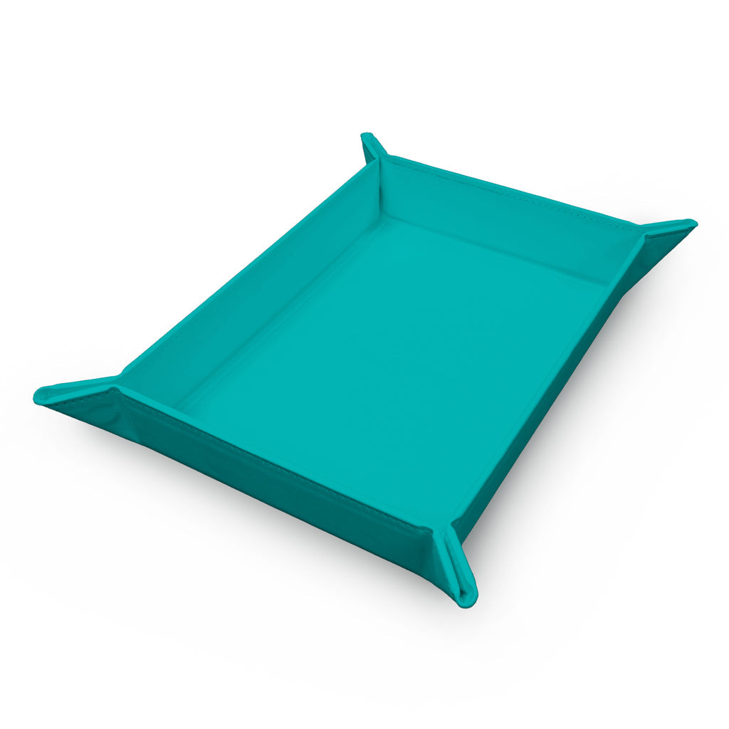 Ultra Pro Foldable Magnetic Dice Tray - Vivid Teal | Eastridge Sports Cards & Games