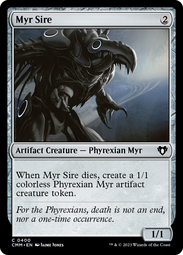 Myr Sire [Commander Masters] | Eastridge Sports Cards & Games