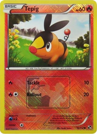 Tepig (15/114) (League Promo) [Black & White: Base Set] | Eastridge Sports Cards & Games