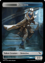 Detective // Spider Double-Sided Token [Murders at Karlov Manor Tokens] | Eastridge Sports Cards & Games