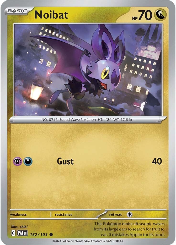 Noibat (152/193) [Scarlet & Violet: Paldea Evolved] | Eastridge Sports Cards & Games