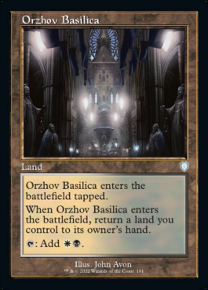 Orzhov Basilica (Retro) [The Brothers' War Commander] | Eastridge Sports Cards & Games