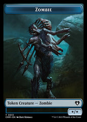 Human Soldier // Zombie (0013) Double-Sided Token [Commander Masters Tokens] | Eastridge Sports Cards & Games