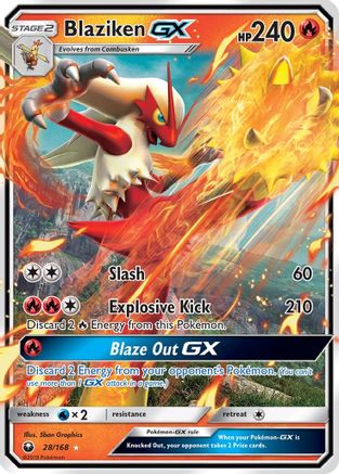 Blaziken GX (28/168) [Sun & Moon: Celestial Storm] | Eastridge Sports Cards & Games