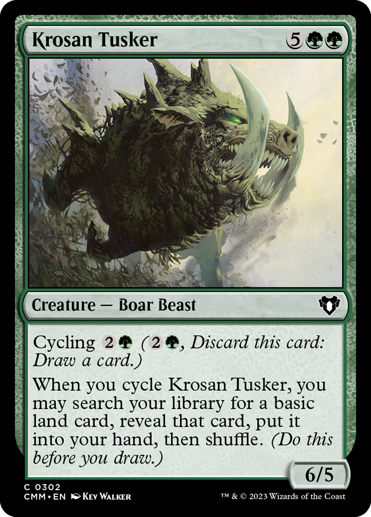 Krosan Tusker [Commander Masters] | Eastridge Sports Cards & Games