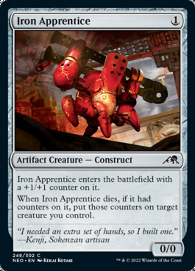 Iron Apprentice [Kamigawa: Neon Dynasty] | Eastridge Sports Cards & Games
