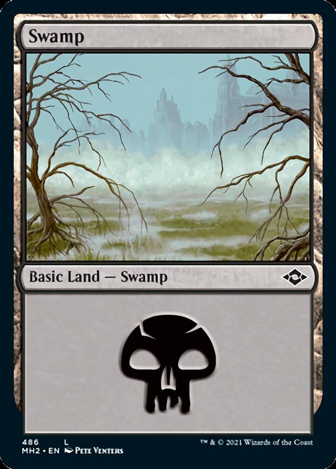 Swamp (486) (Foil Etched) [Modern Horizons 2] | Eastridge Sports Cards & Games