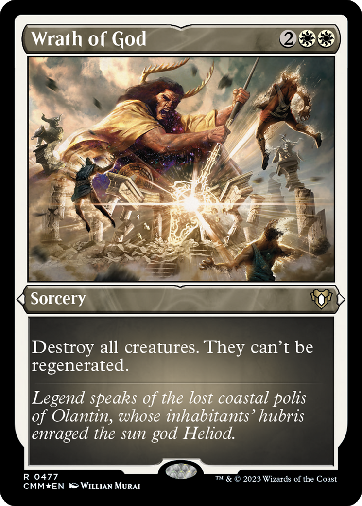 Wrath of God (Foil Etched) [Commander Masters] | Eastridge Sports Cards & Games