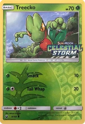 Treecko (8/168) (Toys R Us Exclusive) [Sun & Moon: Celestial Storm] | Eastridge Sports Cards & Games