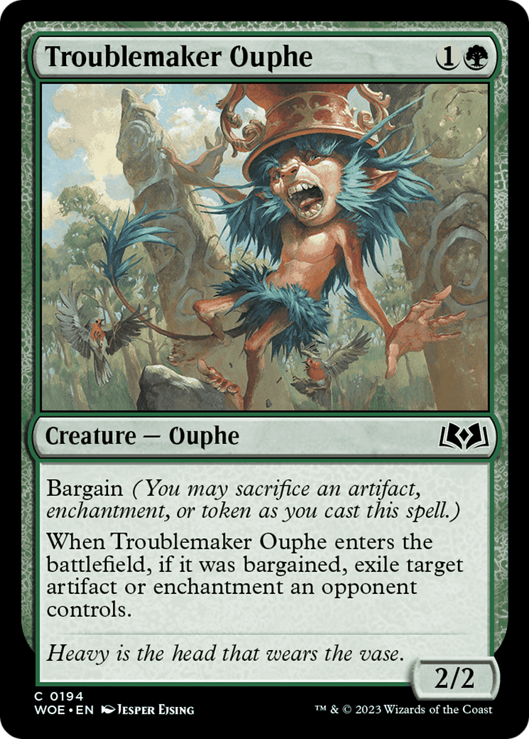 Troublemaker Ouphe [Wilds of Eldraine] | Eastridge Sports Cards & Games