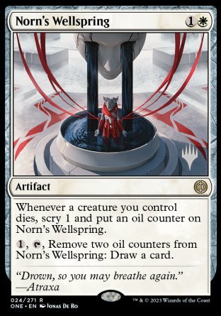 Norn's Wellspring (Promo Pack) [Phyrexia: All Will Be One Promos] | Eastridge Sports Cards & Games
