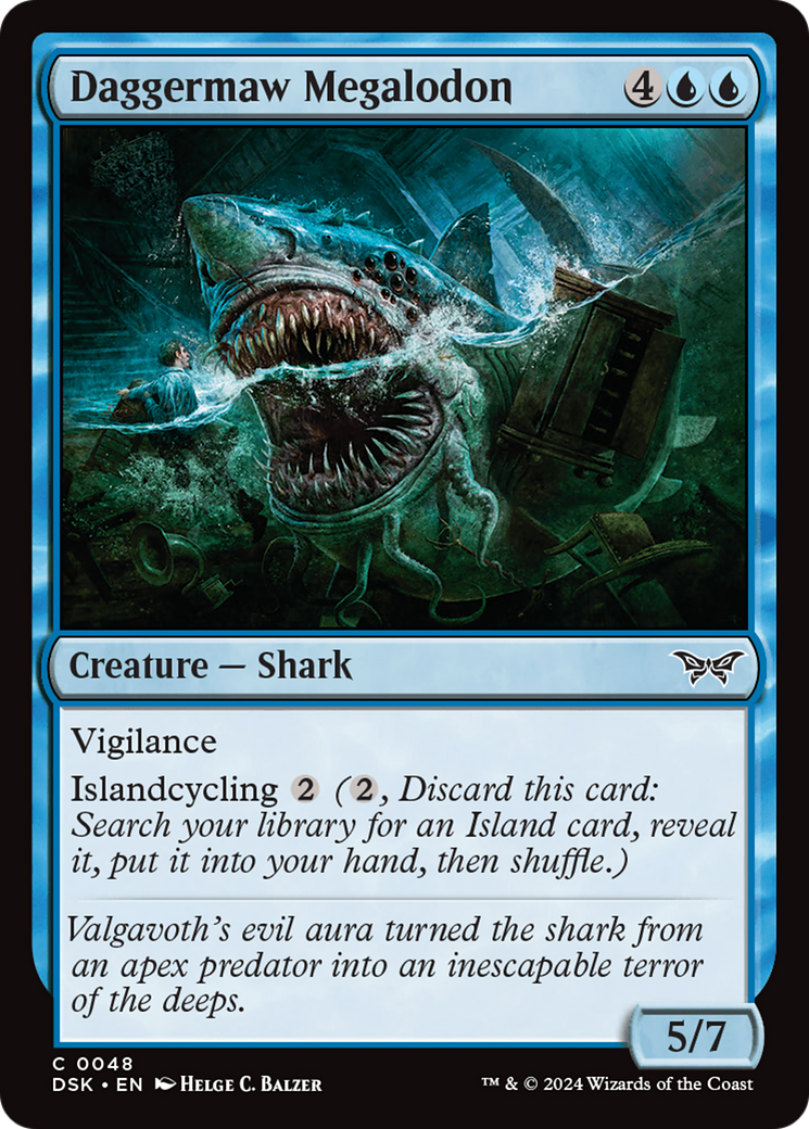 Daggermaw Megalodon [Duskmourn: House of Horror] | Eastridge Sports Cards & Games