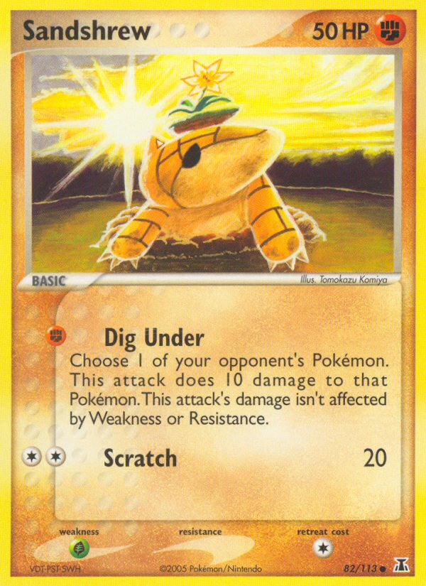 Sandshrew (82/113) [EX: Delta Species] | Eastridge Sports Cards & Games