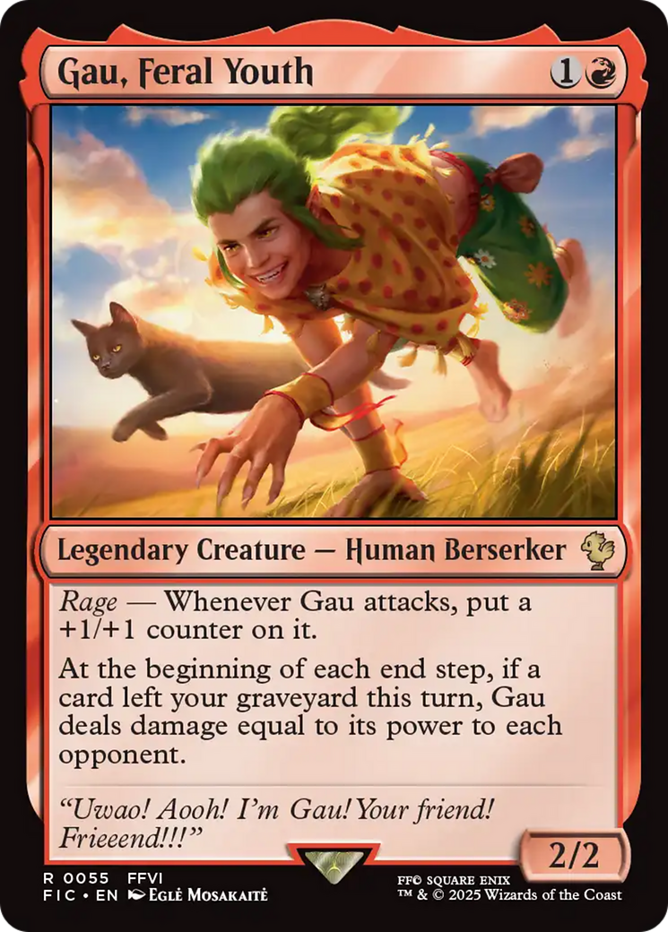 Gau, Feral Youth [FINAL FANTASY Commander] | Eastridge Sports Cards & Games