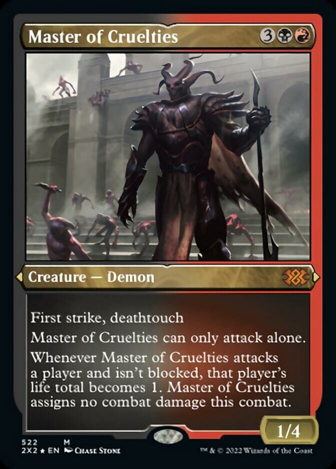 Master of Cruelties (Foil Etched) [Double Masters 2022] | Eastridge Sports Cards & Games