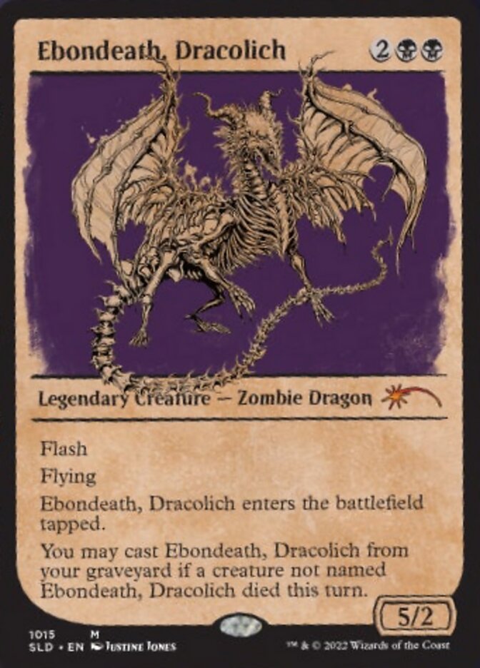 Ebondeath, Dracolich (Showcase) [Secret Lair Drop Series] | Eastridge Sports Cards & Games