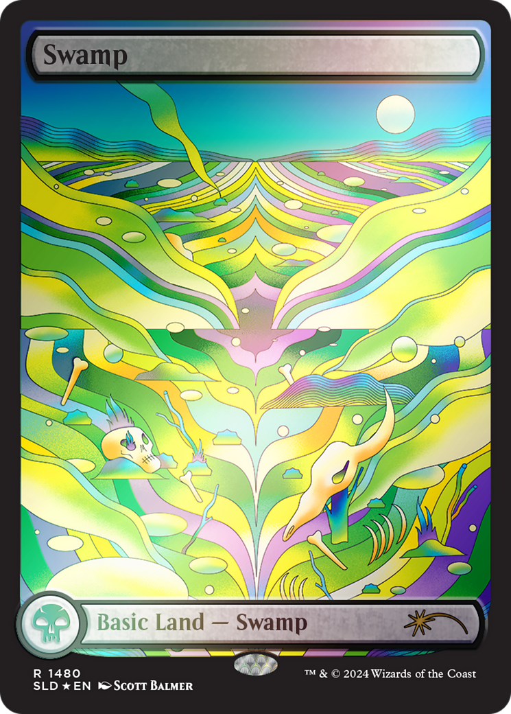Swamp (1480) [Secret Lair Drop Series] | Eastridge Sports Cards & Games