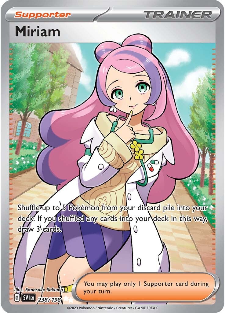 Miriam (238/198) [Scarlet & Violet: Base Set] | Eastridge Sports Cards & Games