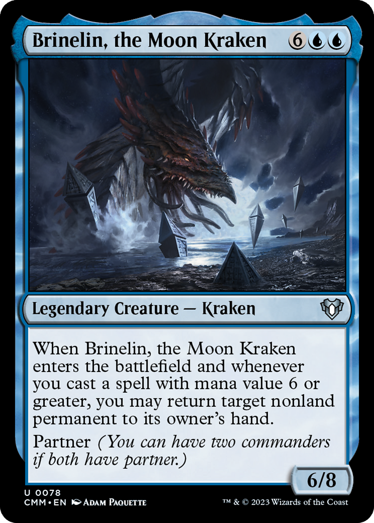 Brinelin, the Moon Kraken [Commander Masters] | Eastridge Sports Cards & Games