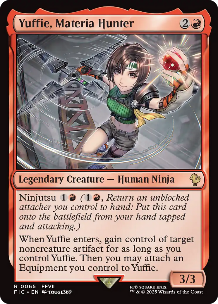Yuffie, Materia Hunter [FINAL FANTASY Commander] | Eastridge Sports Cards & Games