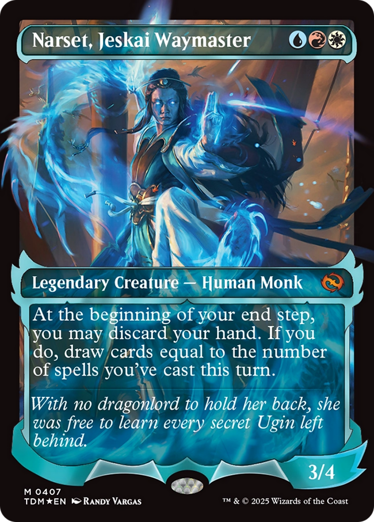Narset, Jeskai Waymaster (Showcase) [Tarkir: Dragonstorm] | Eastridge Sports Cards & Games