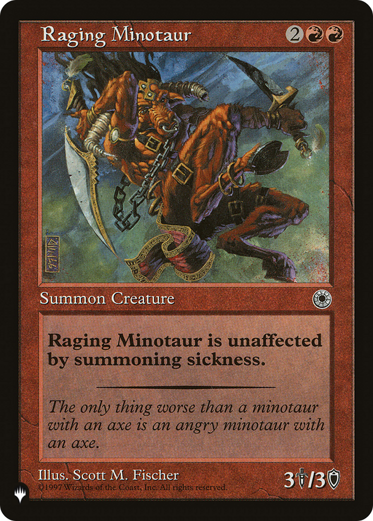 Raging Minotaur [The List] | Eastridge Sports Cards & Games