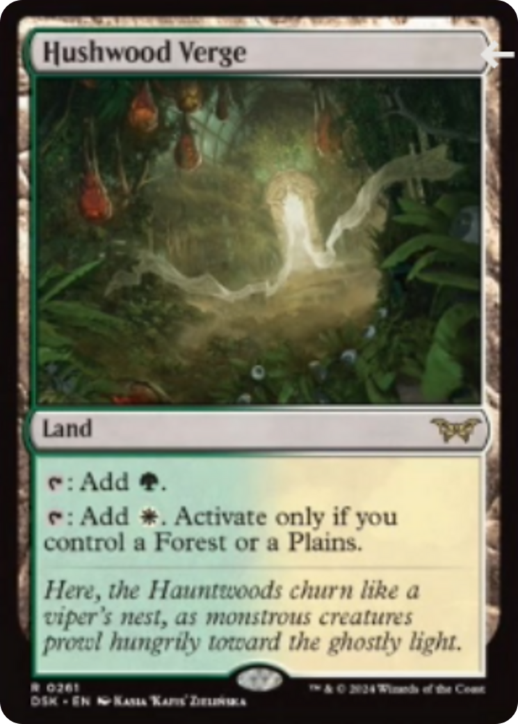 Hushwood Verge [Duskmourn: House of Horror] | Eastridge Sports Cards & Games