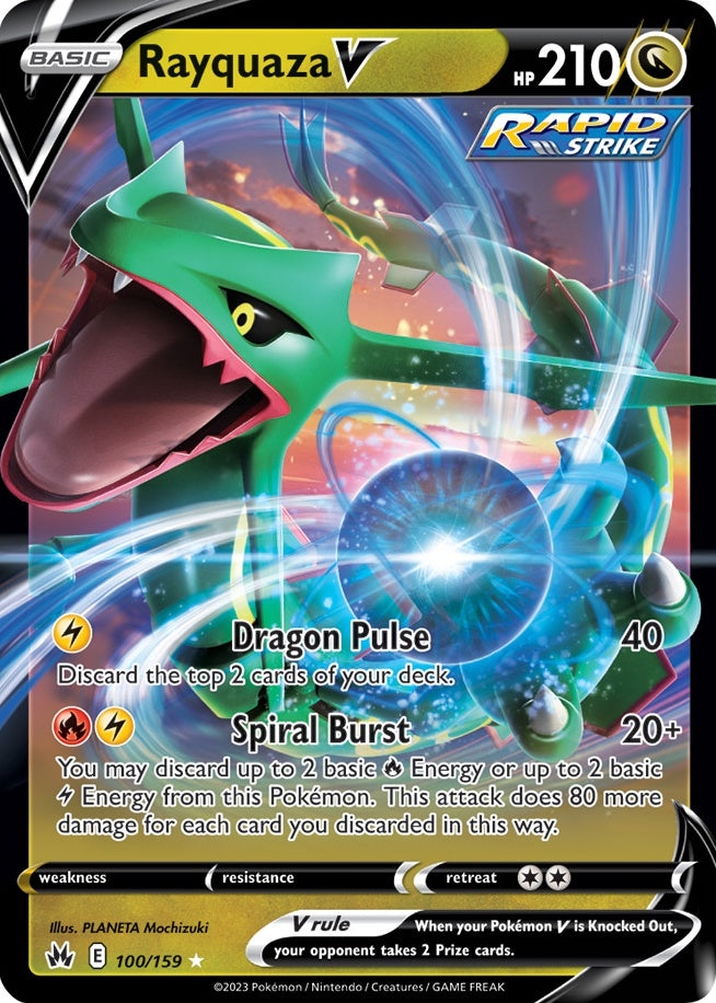 Rayquaza V 100/159 (Jumbo Card) [Sword & Shield: Evolving Skies] | Eastridge Sports Cards & Games