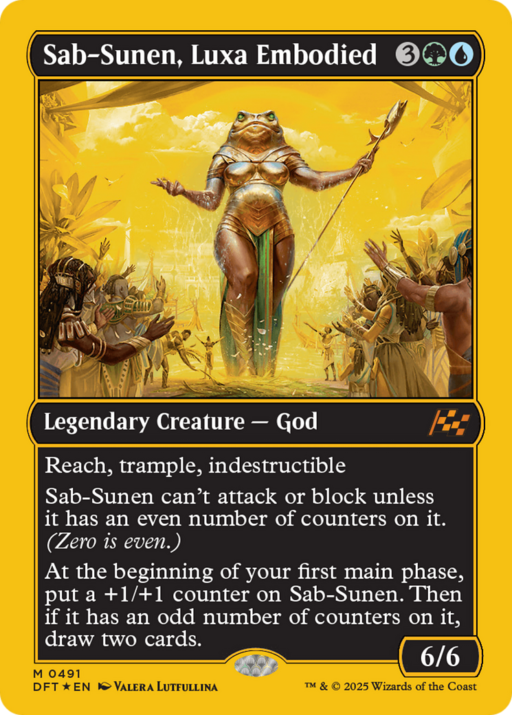 Sab-Sunen, Luxa Embodied (First-Place Foil) [Aetherdrift] | Eastridge Sports Cards & Games