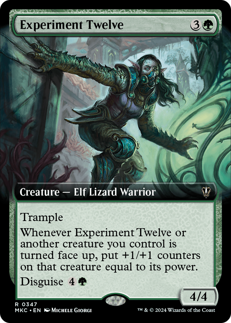 Experiment Twelve (Extended Art) [Murders at Karlov Manor Commander] | Eastridge Sports Cards & Games
