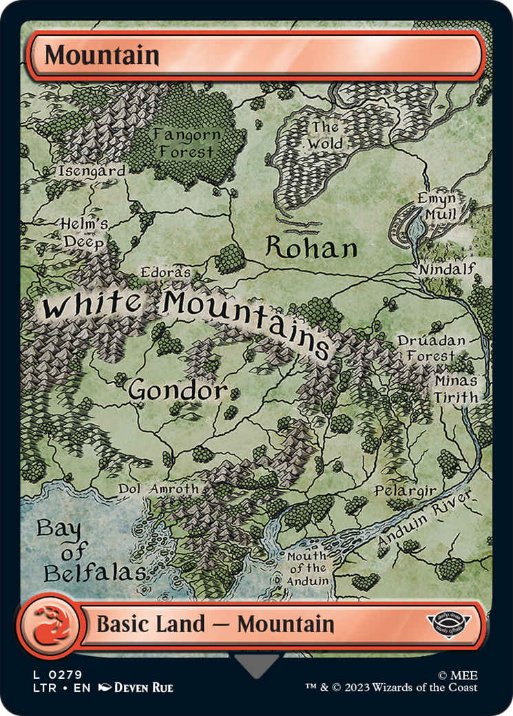 Mountain (279) [The Lord of the Rings: Tales of Middle-Earth] | Eastridge Sports Cards & Games